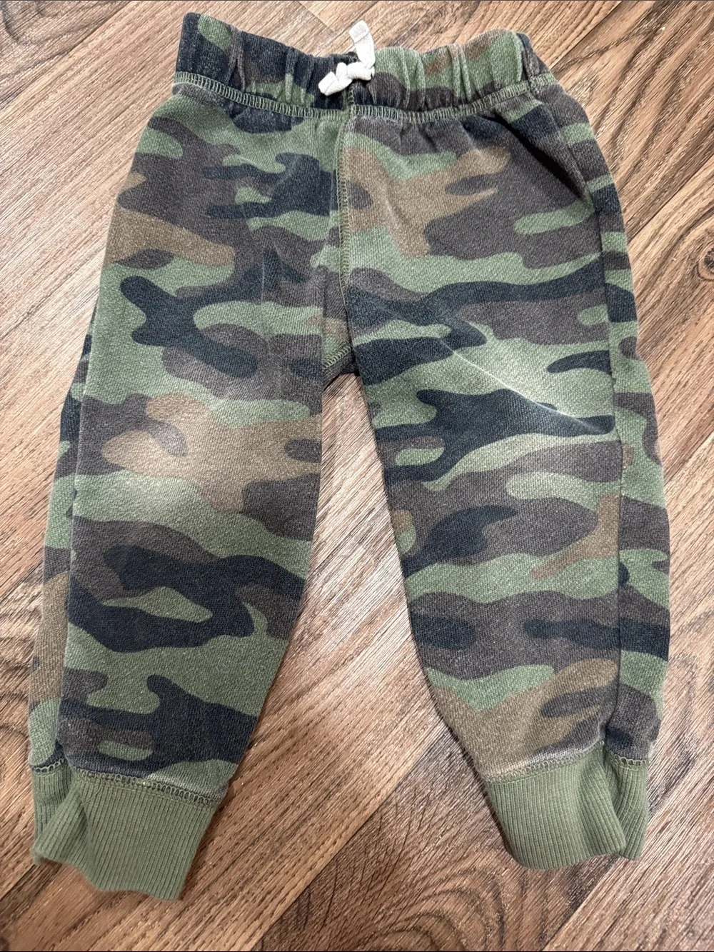 Nike 2T / 24 Mo Kids Grey & Green Camo Jogger 4-Pack
